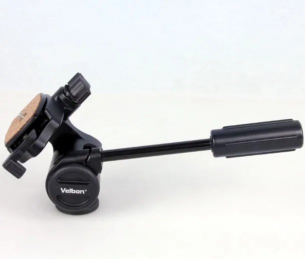 

Velbon PH-157Q 3-Way Head with Quick Release - Black Handle
