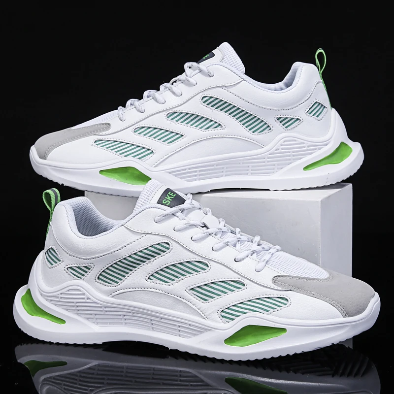 Men's casual shoes brand fashion sports high quality outdoor non-slip men's soft bottom white Zapatos | Обувь