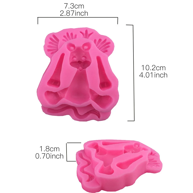 Силиконовая форма с изображением Льва шоколадные помадки инструменты для