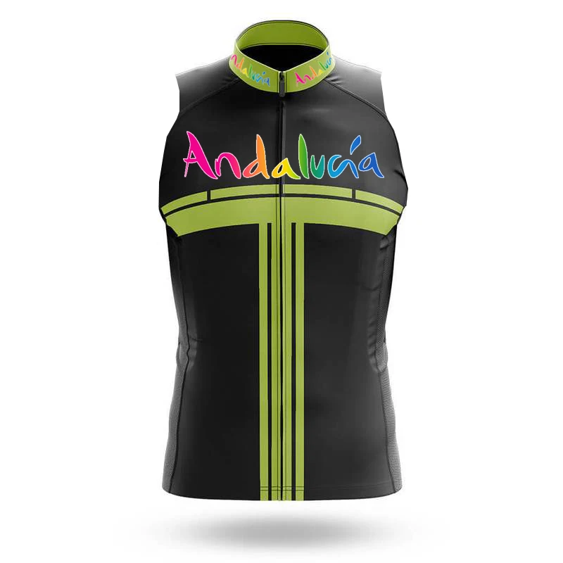 Велосипедная Андалусия без рукавов не ветрозащитная майка Женская Джерси форма