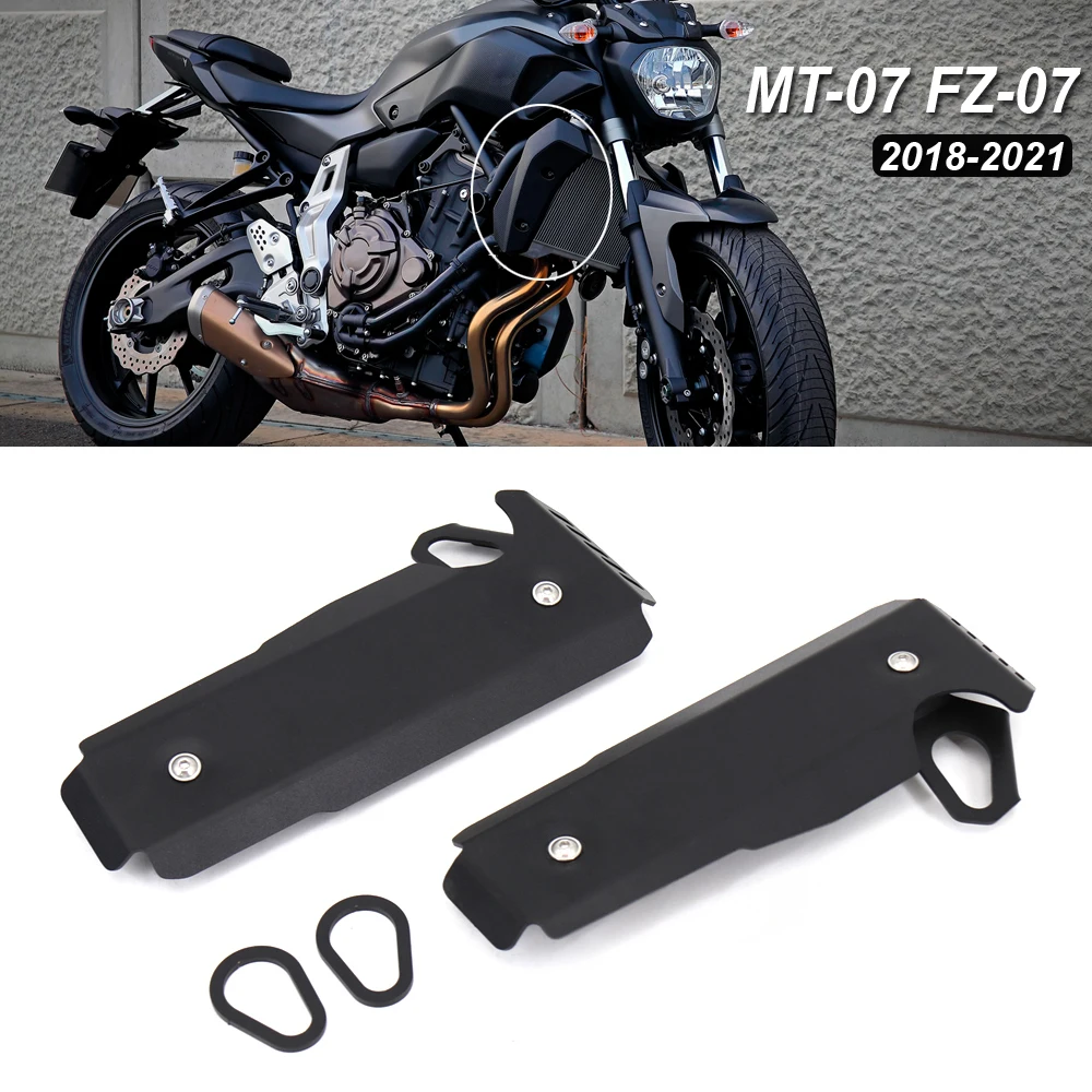 NEW Motorcycle Accessories For YAMAHA MT-07 FZ-07 MT07 FZ07 2018 2019 2020 2021 Radiator Side Covers Protective Guard