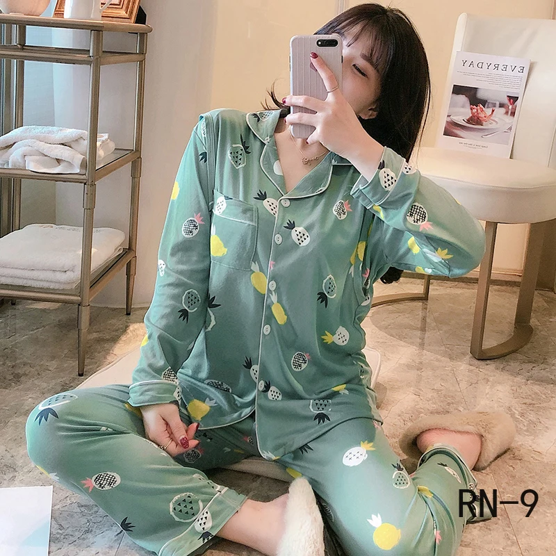 Одежда для беременных мода 2020 корейский женский пижамный комплект Весенняя