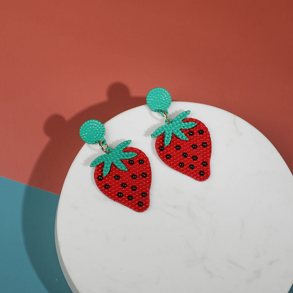 Женские серьги-подвески в Корейском стиле из акриловой смолы с мультяшным