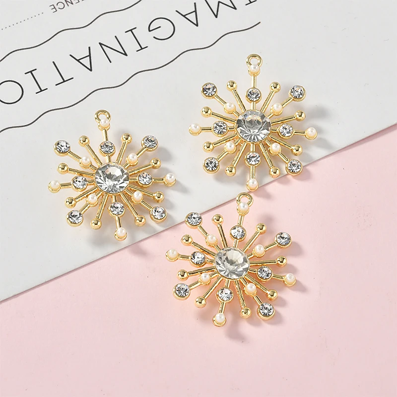 Diy Ручная работа сплав все звезды фейерверки искусственные жемчужные вспышки