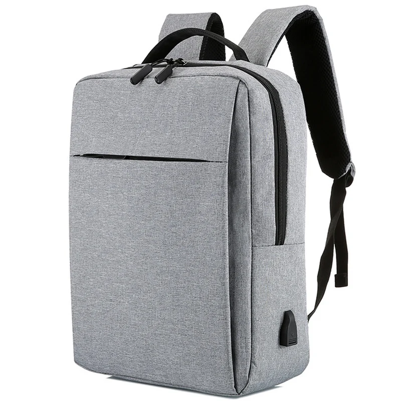 

14/15/17 inch computer backpack men and women outdoor leisure travel bag fashion simple USB charging backpack youth