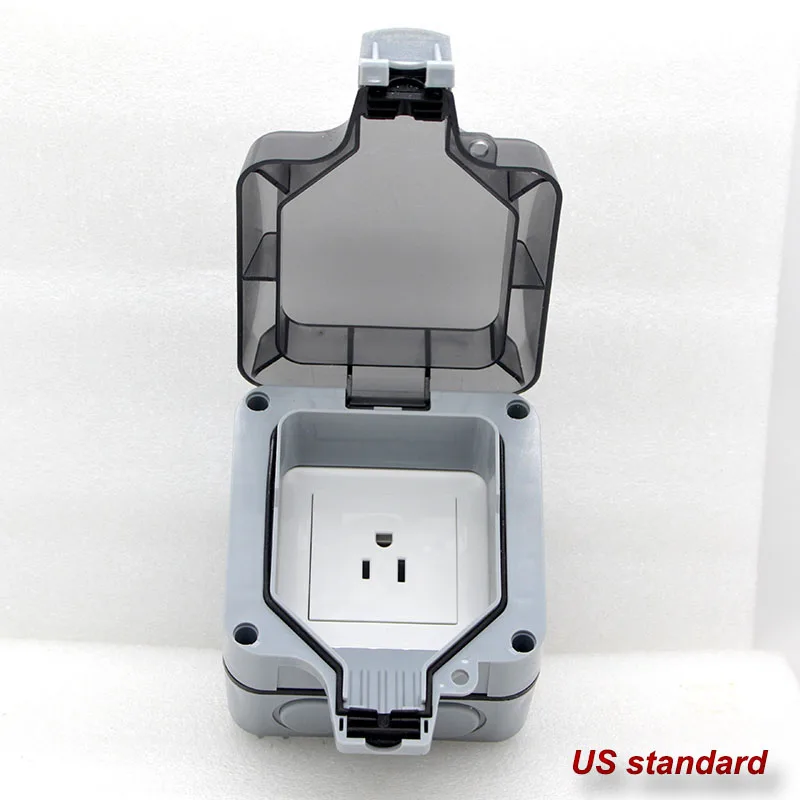 

1 шт. новая IP66 уличная водонепроницаемая USB-розетка настенная вилка стандарта ЕС 250V16A разъем питания заводская специальная