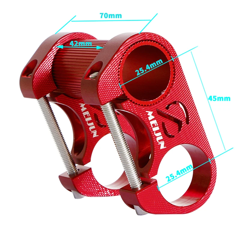 412 SP8 складной велосипедный стержень с двойным стержнем 25 4 мм регулируемый руля