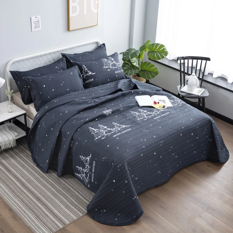 Роскошное рождественское серия стеганое покрывало наволочки постельное белье