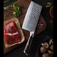 6 5 forged chinese chef knife meat vegetables fish slice cleaver kitchen knife chop cutter 5cr15 stainless steel razor sharp