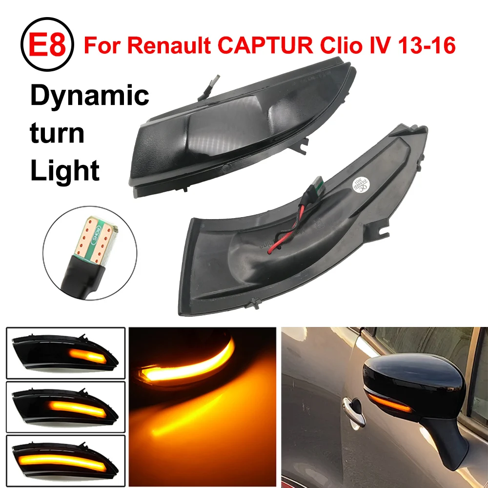

Светодиодная подсветильник ка для Renault CLIO MK4 IV 2012 -2016, 2 шт.