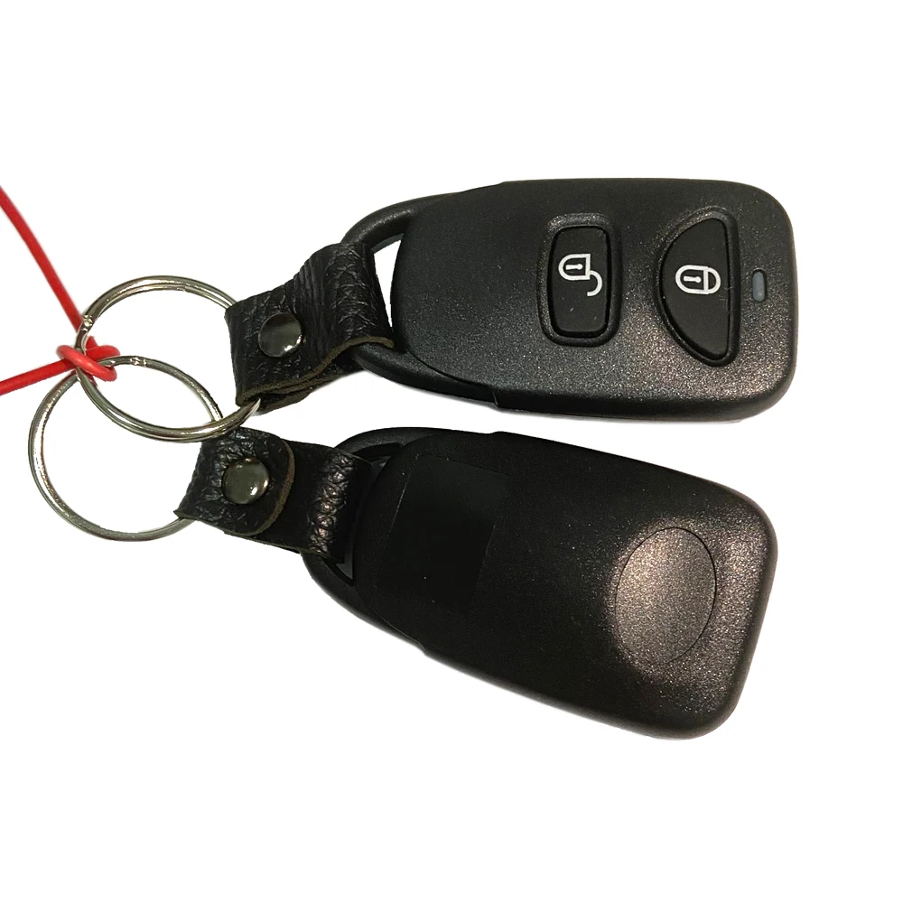 Универсальная автомобильная система блокировки двери без ключа 12 В С 2 пультами