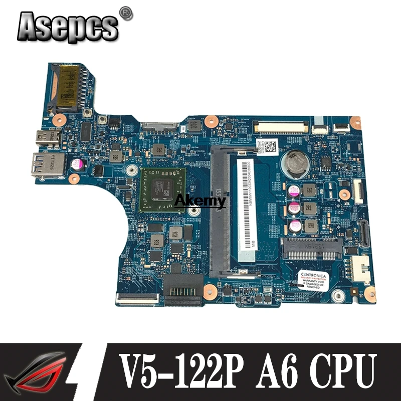 

V5-122 motherboard For Acer V5-122P Laptop Motherboard 12281-1 With A6-1450 CPU 2GB RAM NBM8W11001 48.4LK03.01 100% Tested