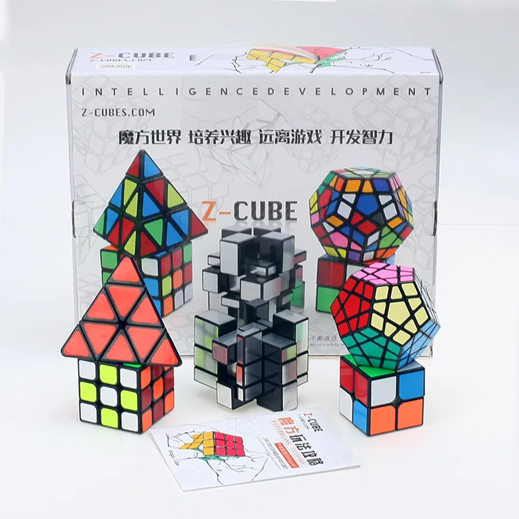 Набор Z CUBE 3x3x3 2x2x2 магический скоростной куб профессиональный треугольный Dodecahedron