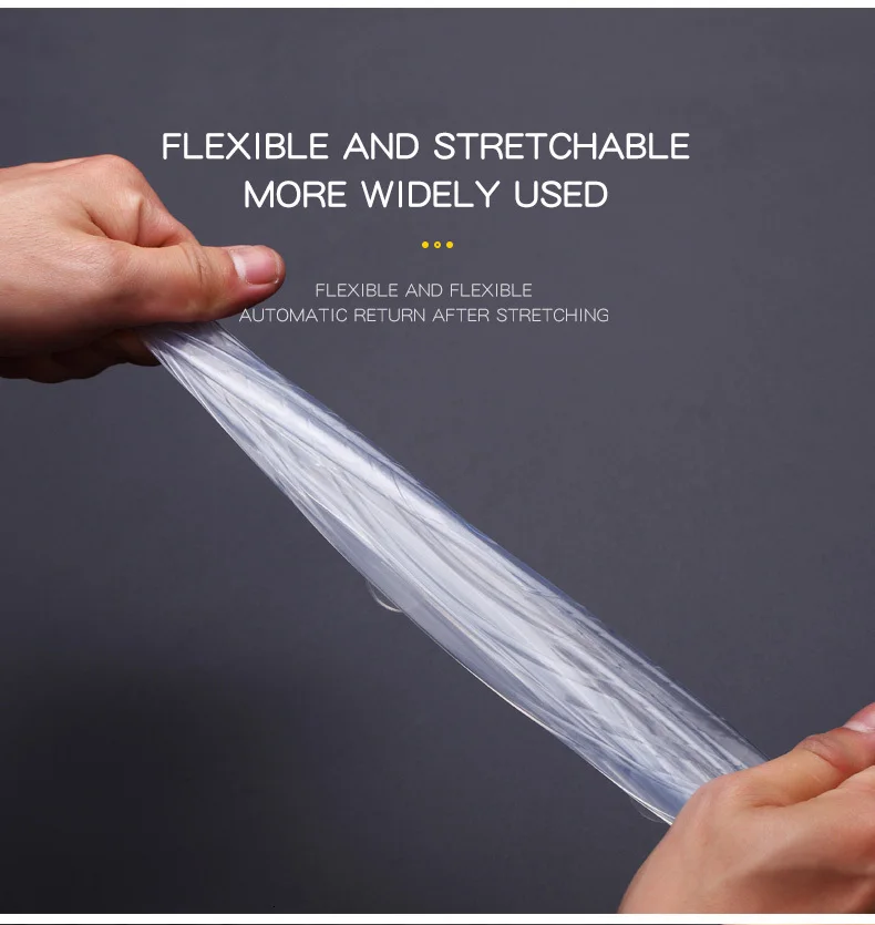 

Food-grade silicone 6-piece fresh-keeping cover, stretchable and stackable refrigerator fresh-keeping bowl cover