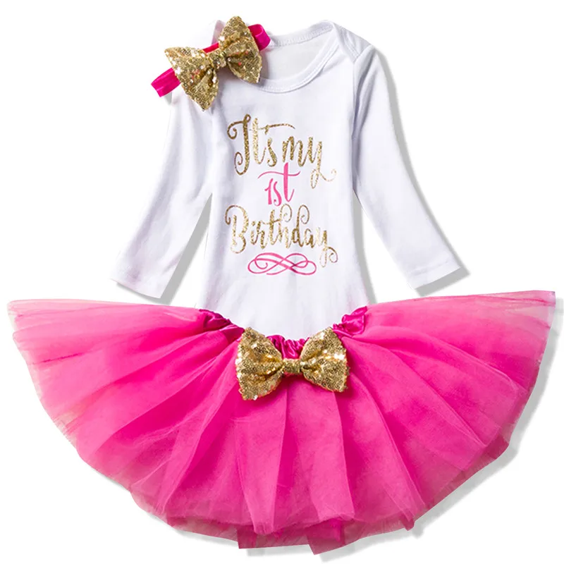 It's My Little Girl/Одежда для первого дня рождения маленьких девочек вечерние костюмы