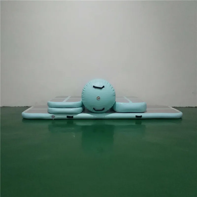 Надувной коврик для гимнастики с воздушным насосом|Гимнастика| |