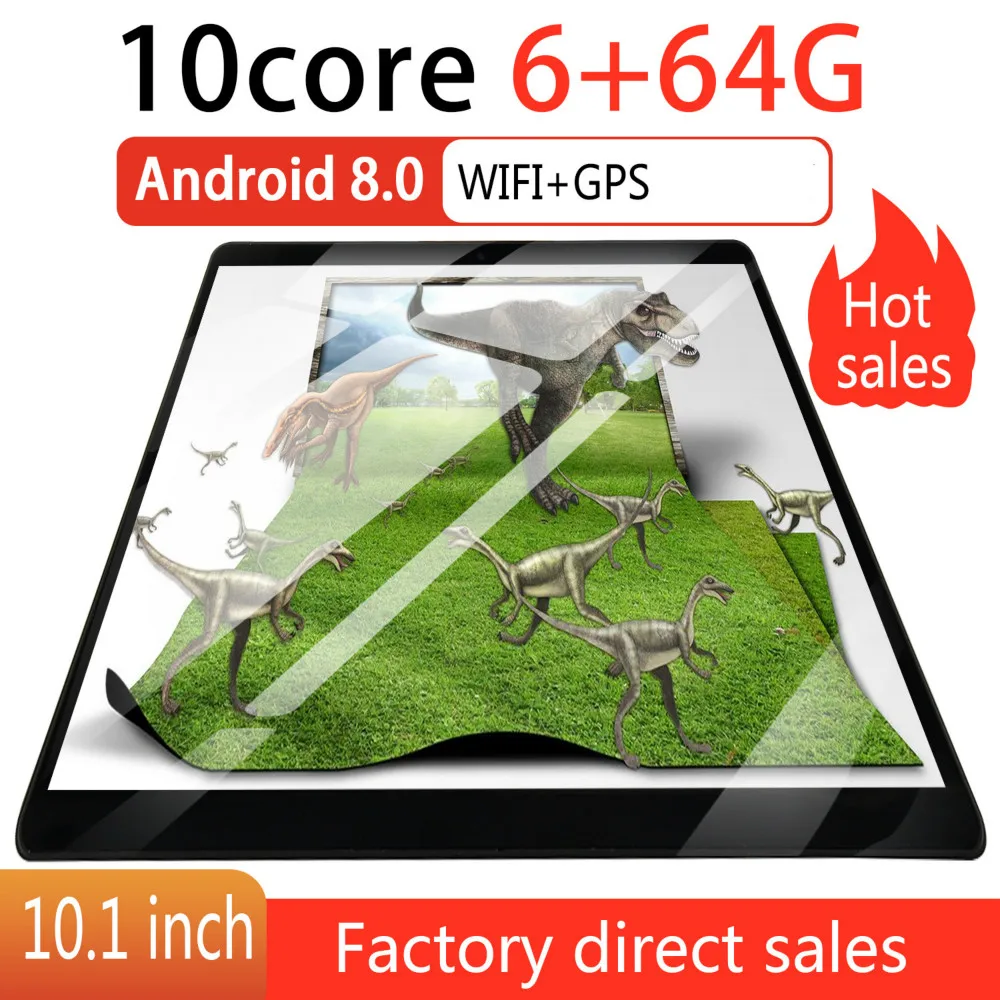 2021 HD IPS 2 5 Экран 10 дюймов Android 8 0 Wi Fi двухъядерный планшетный ПК с сим картой телефон