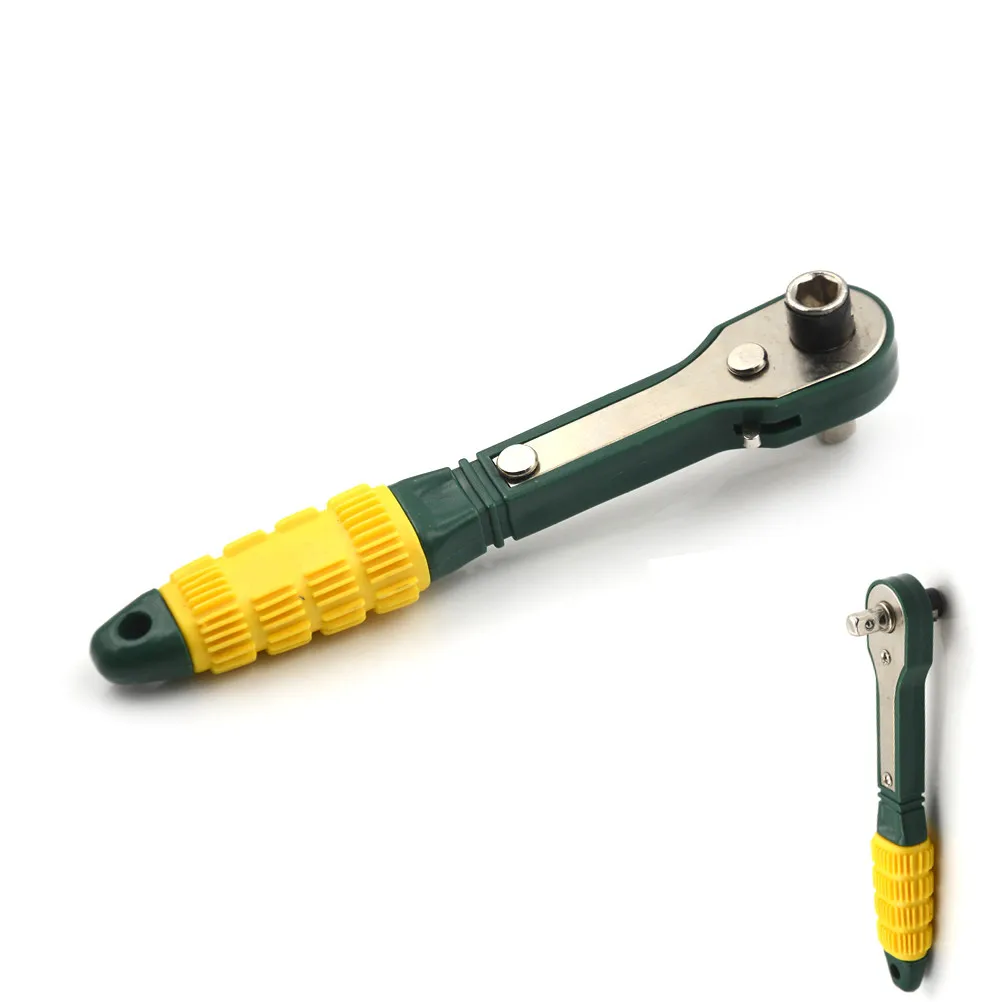 1 шт. портативный гаечный ключ 1/4 &quot отвертка с трещоткой торцевой ручной