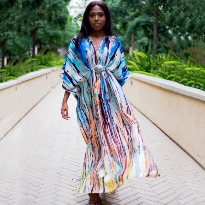 Cotton Beach Cover up Kaftans Sarong Bathing Suit ups Pareos Swimsuit Womens Swim Wear Tunic #Q918 | Женская одежда