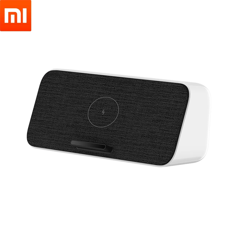 Оригинальная Беспроводная зарядка Xiaomi bluetooth-динамик универсальная быстрая 30 Вт