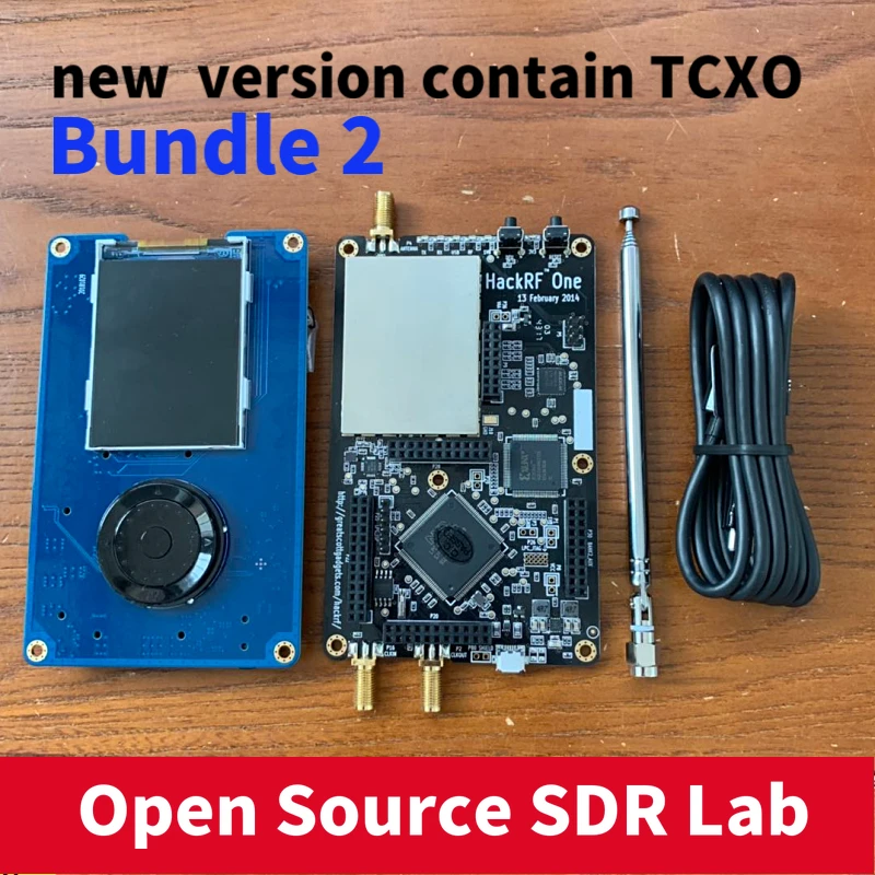 Новейшая версия PORTAPACK+ HACKRF ONE 1 МГц до 6 ГГц SDR программное обеспечение определение радио+ 0.5ppm TXCO