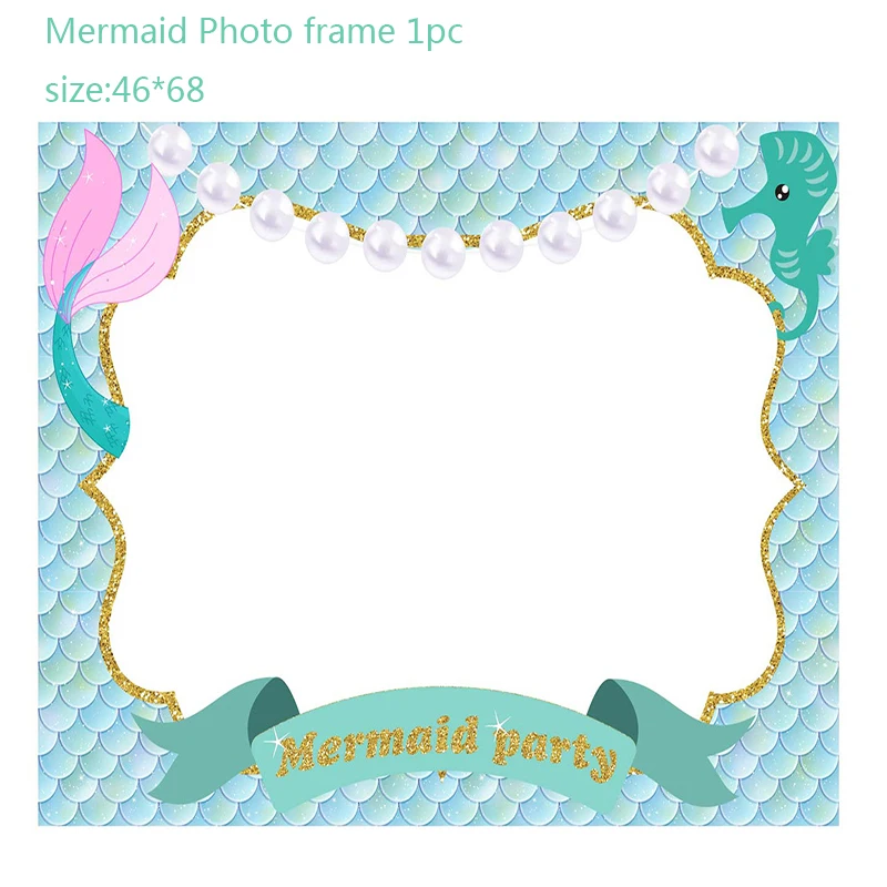 Воздушный шар в стиле русалки для детской вечеринки | Дом и сад