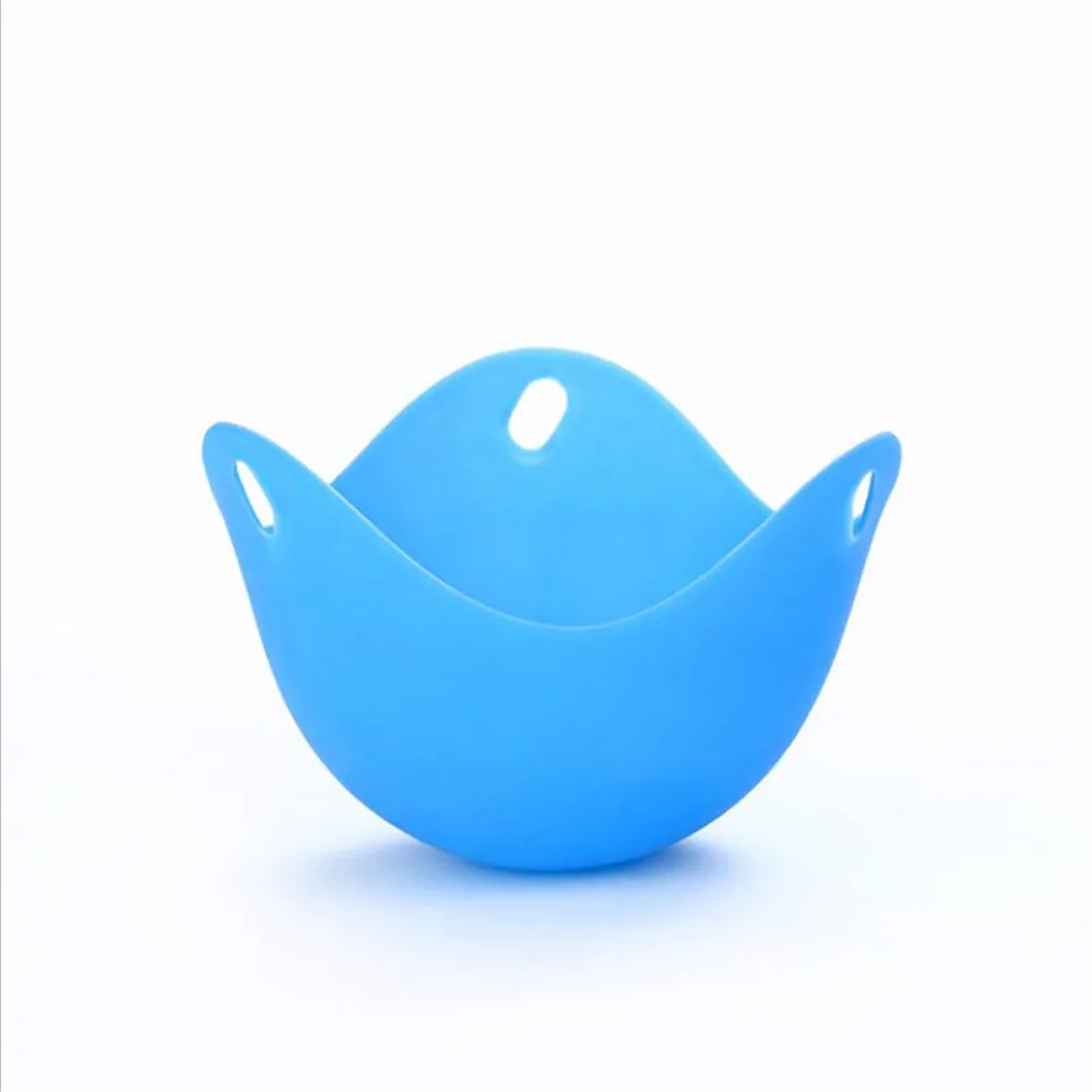 

High Temperature Silicone Egg Boiler Warm Creative Silica Gel Egg Cooker Poacher Egg Steamer Egg Holder Egg Mold Free shipping