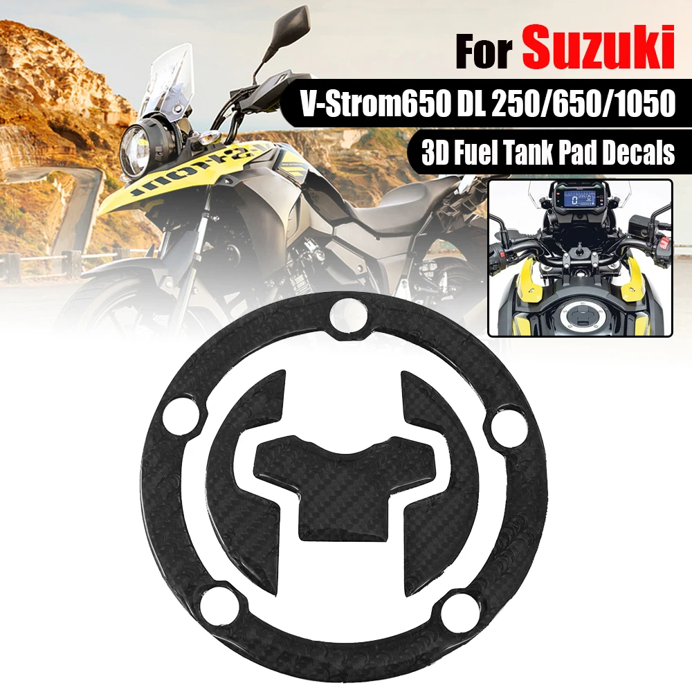 Наклейка на бак для SUZUKI V-STROM650 DL250 DL650 DL 250 650 3D наклейка топливный мотоцикла из