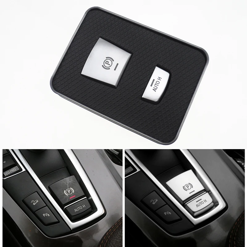 Автомобильный Электронный ручной тормоз автоматическая накладка на кнопку H для