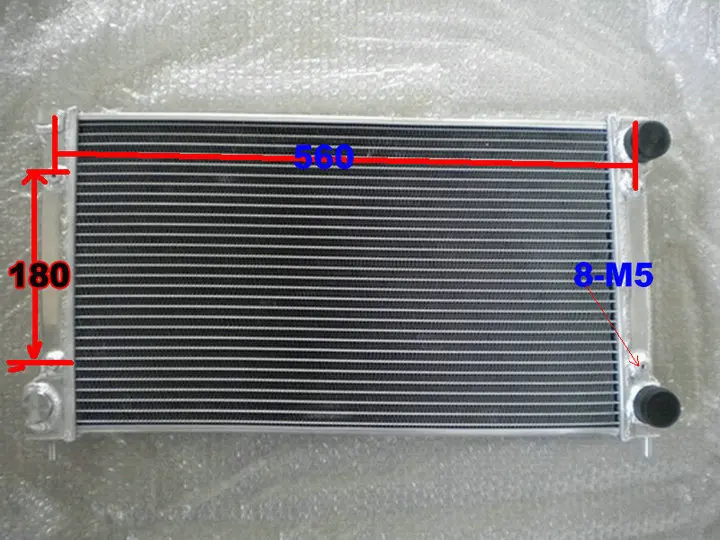 Алюминиевый радиатор и вентилятор для Volkswagen VW Golf MK1 MK2 1 6 8 в MT 1982 1992|fan fan|radiator fanfan