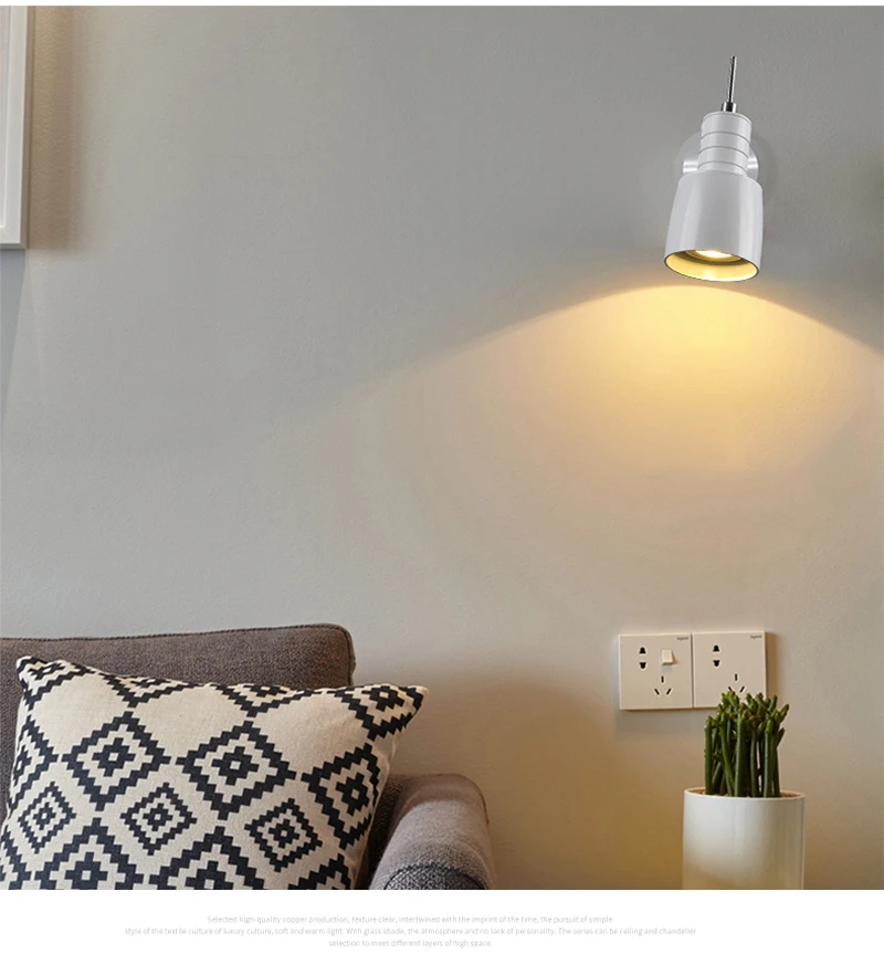 

6 pcs Rose gold LED Downlight decor E27 Spotlight LED Ceiling lamp office led lights Living Room Bar ceiling light Lampara Techo