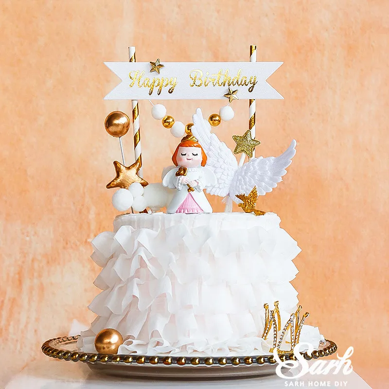 Баннер для украшения торта в виде лебедя | Дом и сад