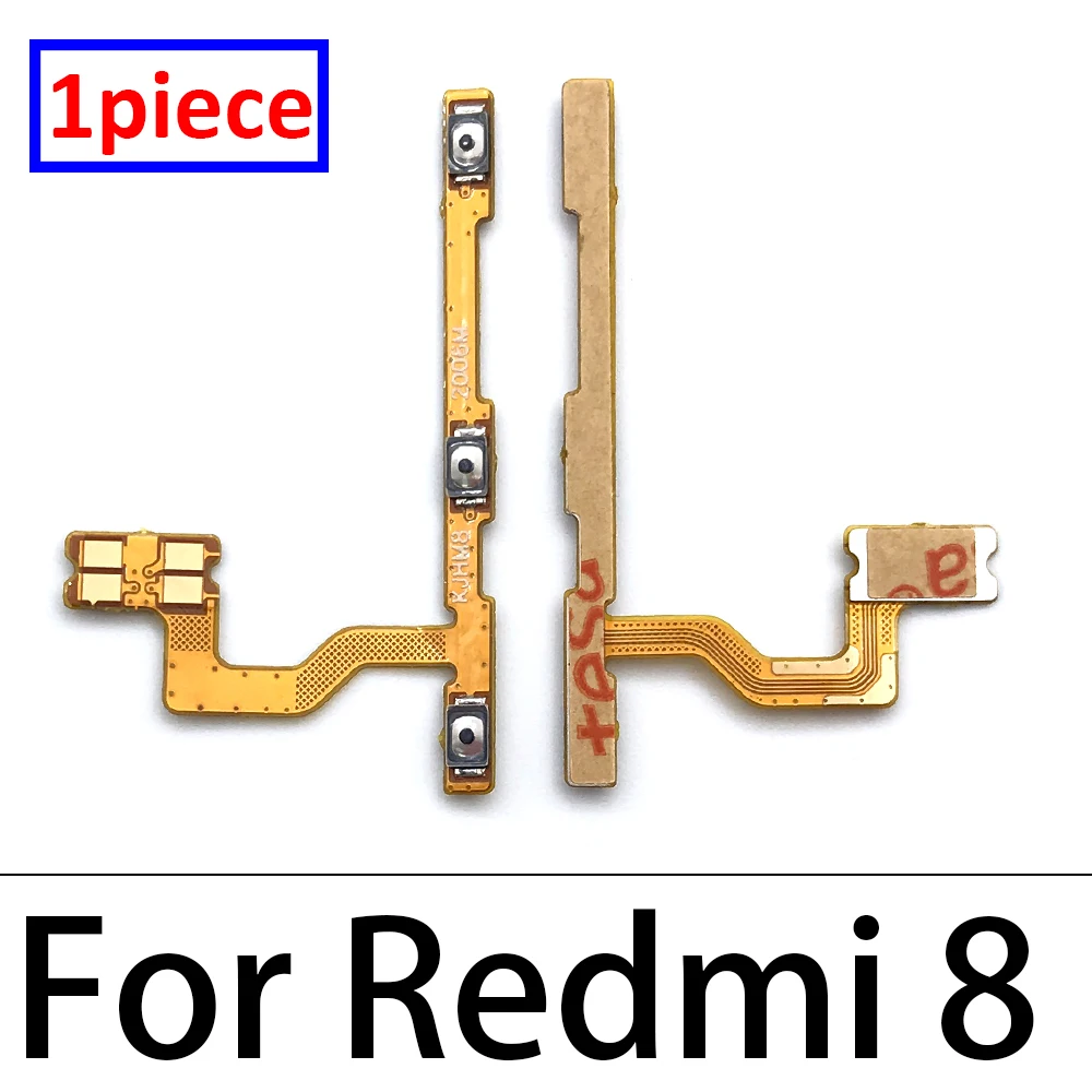 10 шт. кнопка включения/выключения звука гибкий кабель для Xiaomi Redmi 3 3S 4 4X 4A 5A 8 8A 9 9A 5