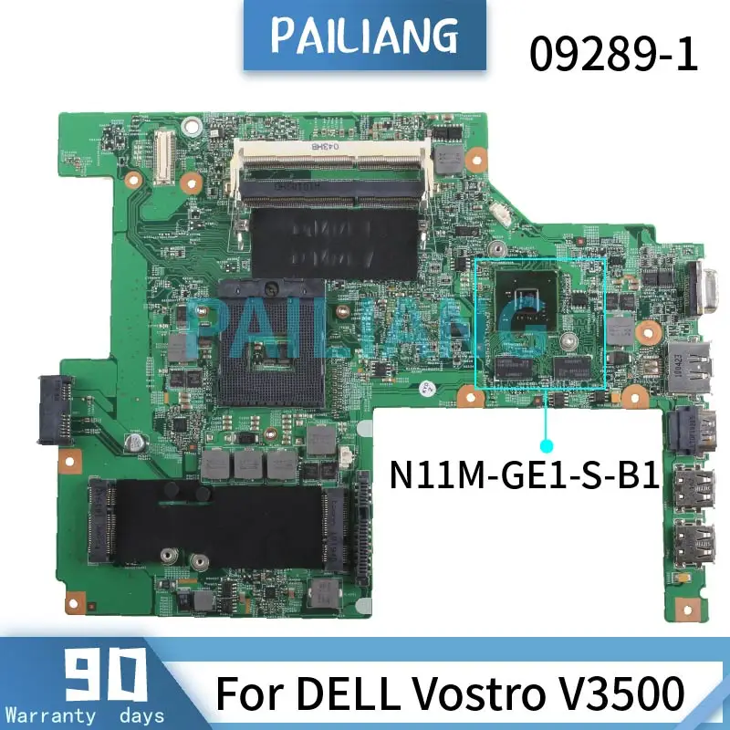 Placa-mãe para Computador Portátil Parpailiang Computador Dell Seus Modelos V3500 Placa-mãe para notebook