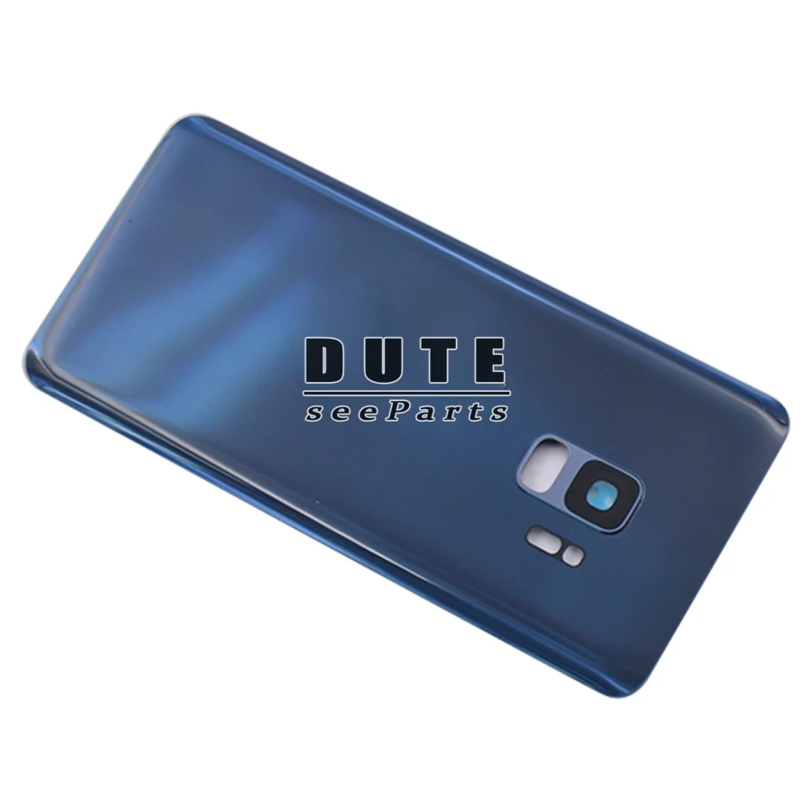 Для SAMSUNG Galaxy S9 G960F/S9 Plus G965F задняя крышка для аккумулятора с объективом камеры
