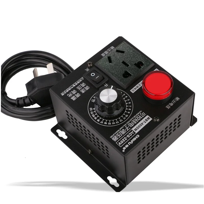 4000w Silicon High power Controller Electronics Regulator Fans Electric Machinery Adjust speed controller Organ 220V | Обустройство