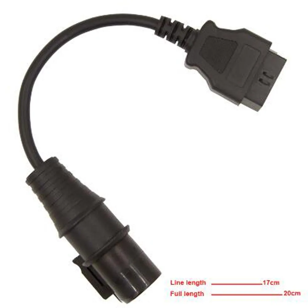 Новый OBD OBD2 16Pin адаптер для IVECO 30Pin женский грузовик кабель OBDii разъем ГРУЗОВИКА 30