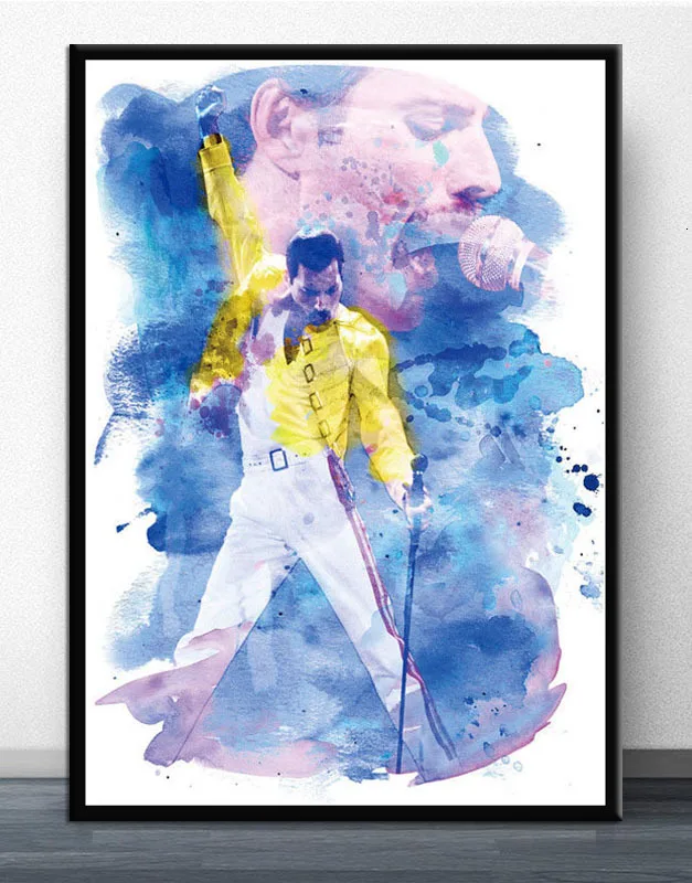 Постеры и принты на холсте настенные картины для гостиной популярный Freddie Mercury