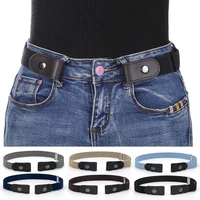 belts for women buckle free waist jeans pants no buckle stretch elastic waist belt for men invisible belt 2021