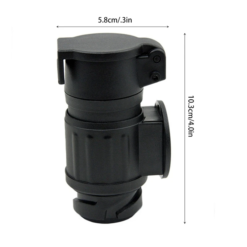 Переходник для прицепа адаптер с 13 на 7 штырьков буксировочного переходник