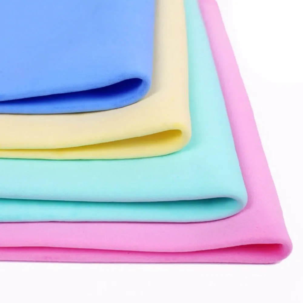 

2017 Automobiles 66cmx43cm Natural Soft Chamois Leather Car Auto Cleaning Cloth Washing Suede Absorbent Towel New Car Styling