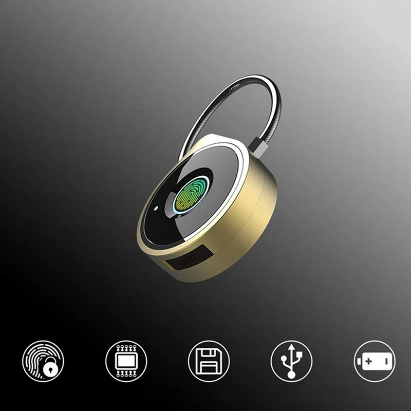 Отпечатков пальцев навесной замок смарт-замок биометрический подходит для