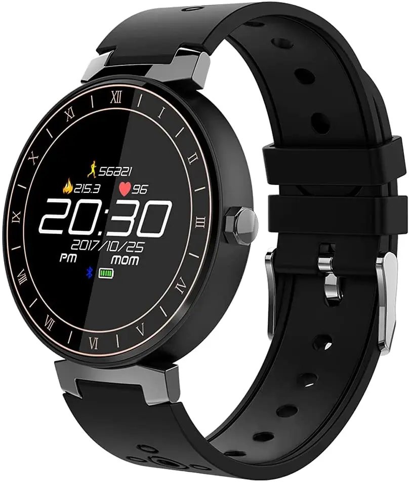 

Умные часы wonwan, совместимые с телефонами Android и iOS, водонепроницаемый смарт-браслет IP67, шагомер, фитнес-трекер для