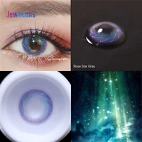 jewelens 2pcs pair color contact lenses for eyes colored cosmetic cosplay soft dream contacts lens rose star series