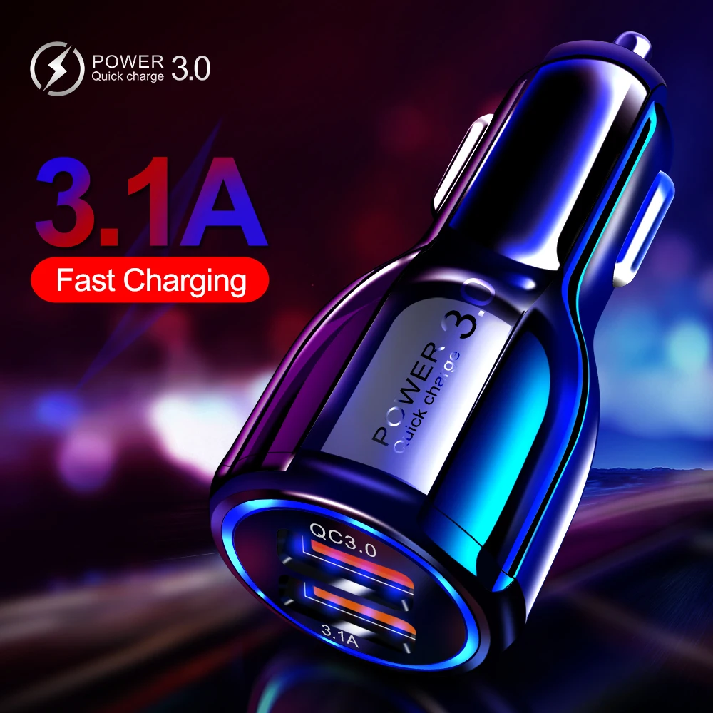 Qc3.0 18W Certified Quick Charge Dual 2USB Port Fast Car Chargers | Автомобили и мотоциклы
