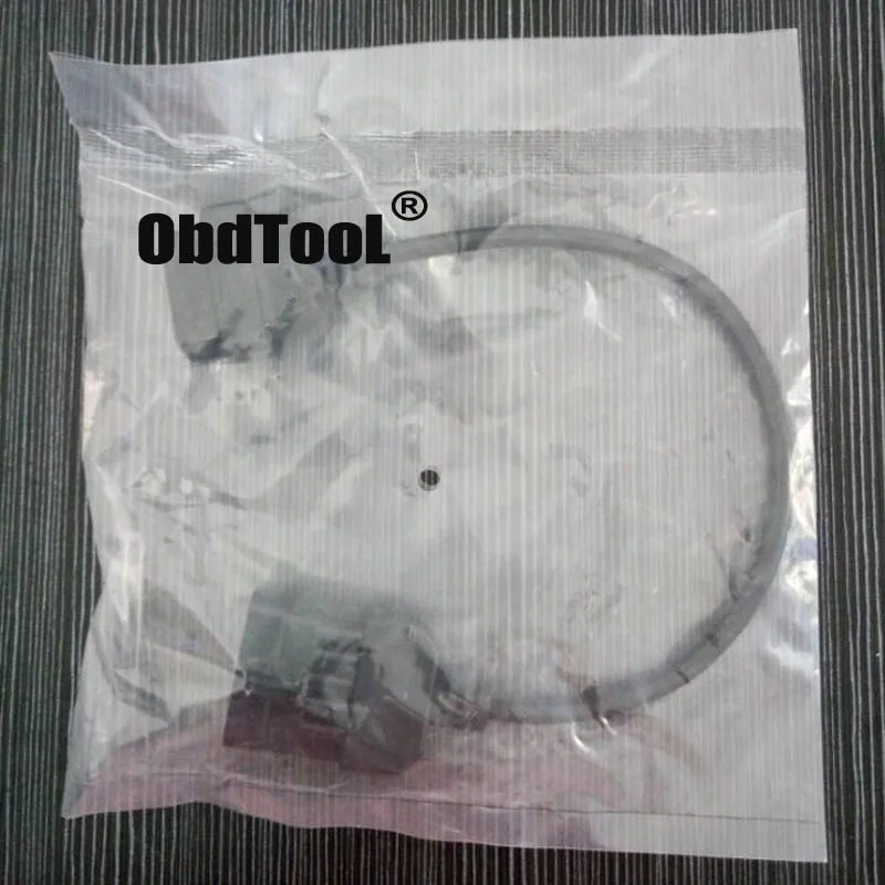 10-контактный to OBD OBD2 OBDII DLC 16 Pin Автомобильный Диагностический Кабель-адаптер для
