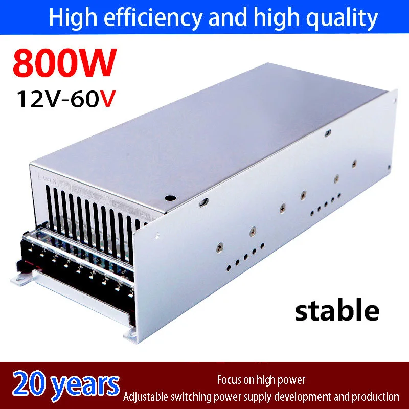 Высокая Питание AC 220 V постоянного тока до 0 12V 24V 30 в 36 В 48 Регулируемый импульсный