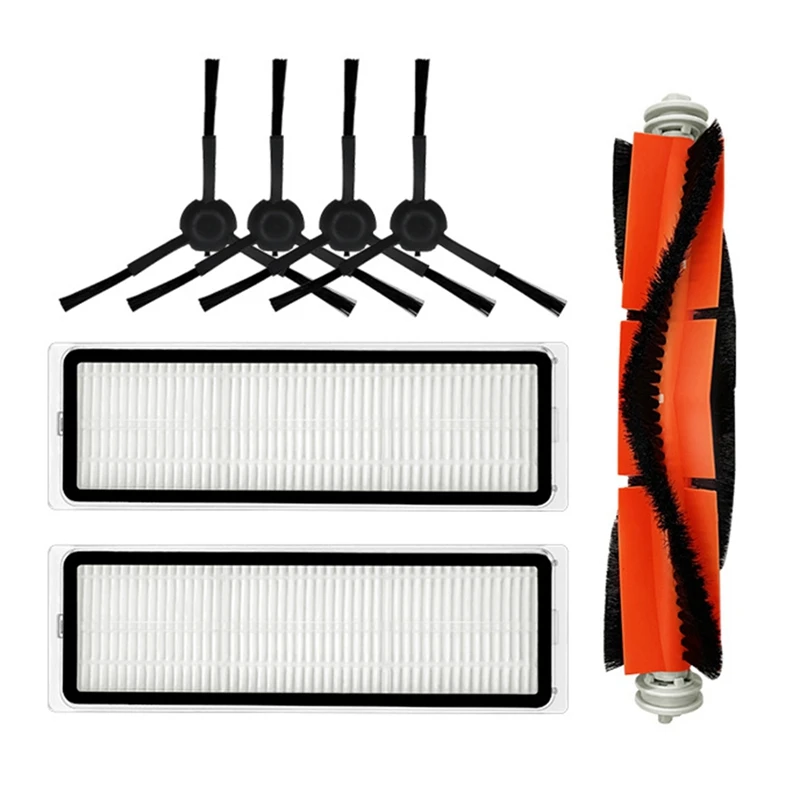 

7 Pcs Main Side Brush Hepa Filter For Dearme L10plus Robotic Vacuum Cleaner Replacement Parts For Household Cleaning