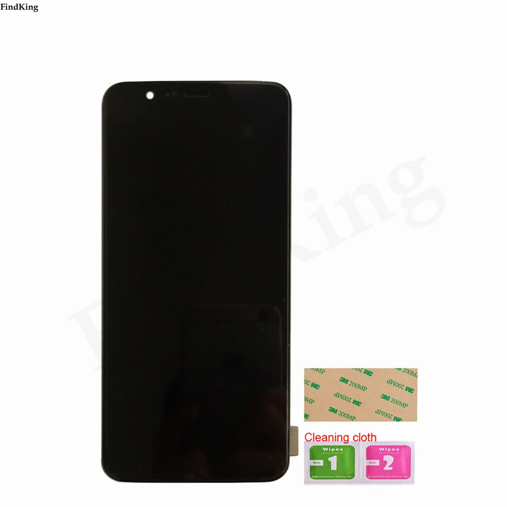 100% протестированный ЖК-дисплей для Oneplus 5T / 1 + A5010 с рамкой кодирующий