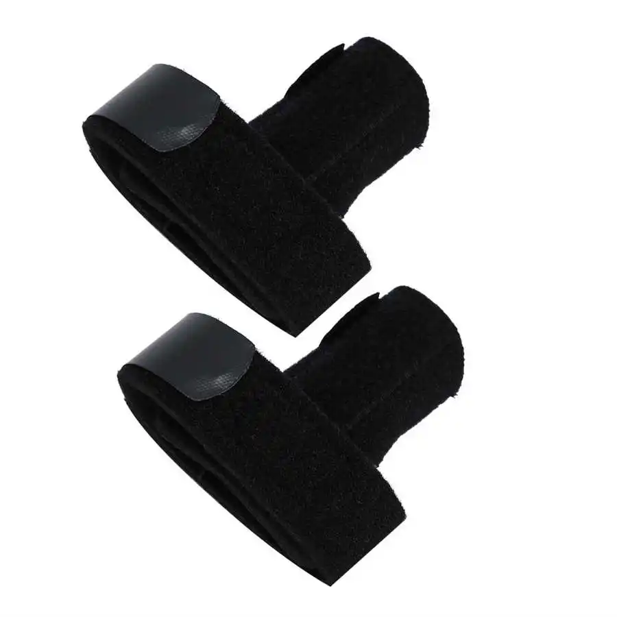 2pcs/1set Finger Splint Adjustable Protective Pain Relief Support Fixation Brace | Красота и здоровье